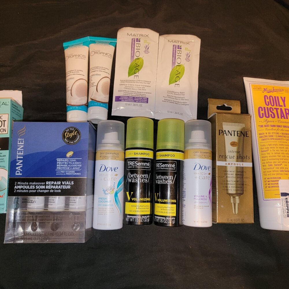 14 Hair Care Dry Shampoo Dove Tresseme Coily Custard Root Magic Biologe travel